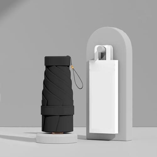 Ombrello da Viaggio Piatto e Compatto Antivento