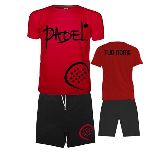 Completo Padel Uomo Personalizzabile Vestipassioni - Traspirante e Made in Italy