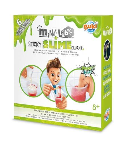 Buki France Mini Lab Slime Verde