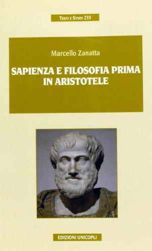 Sapienza e filosofia prima in Aristotele