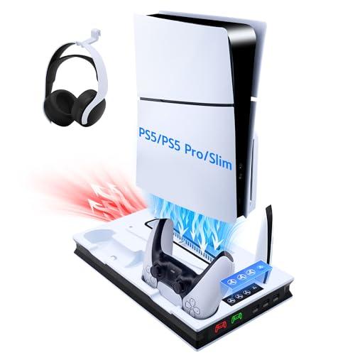 Mcbazel Supporto di Raffreddamento per PS5, PS5 Slim e PS5 Pro