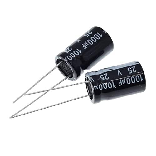 EFARMA Condensatori Elettrolitici in Alluminio - 50 pezzi da 25V 1000µF