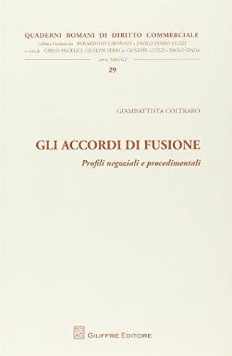 Accordi di fusione