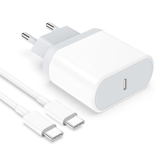 Caricatore Rapido USB C 25W con Cavo 2M per iPhone e Galaxy - Gakaogue