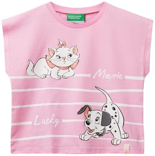 T-Shirt United Colors of Benetton con Stampa Multicolore