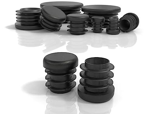 Tappi a Lamelle Rotondi 18mm per Tubi Rotondi - 20 Pezzi