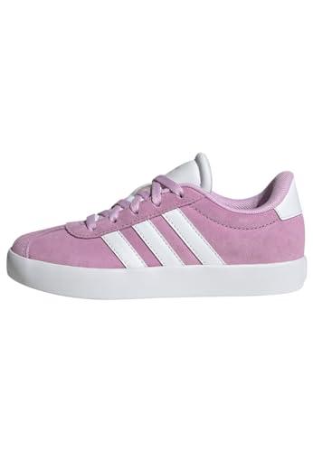 adidas Unisex - Bambini e Ragazzi VL Court 3.0 Shoes, Bliss Lilac/Cloud White/Grey Two, 37 1/3 EU