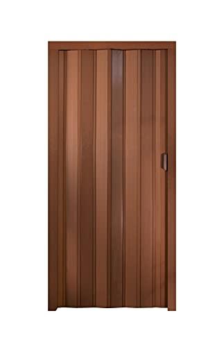 Porta a Soffietto in PVC Noce Pastello (Tipo Extra)