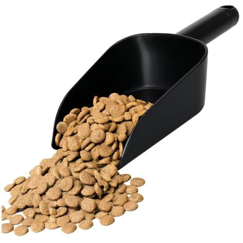 com-four® Paletta per Alimenti per Animali Domestici, Misurino in Plastica per Sacchi