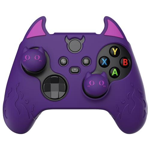 PlayVital Cover Silicone per Xbox Series X/S Controller - Design Demone Viola