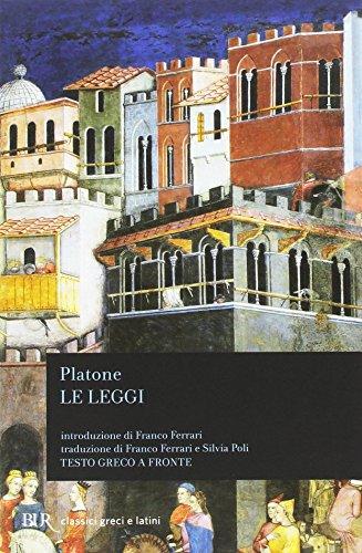 Le leggi. Testo greco a fronte - Platone