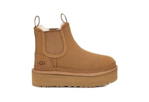 UGG K Neumel Platform Chelsea Marrone Tg. 32.5
