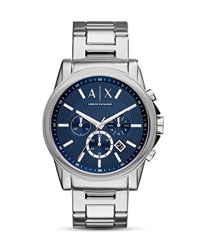 Armani Exchange Orologio Cronografo Acciaio Blu AX2509