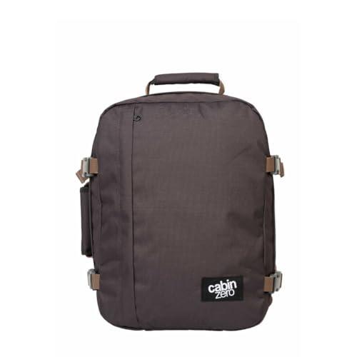 Cabinzero Classic Backpack 28L, Zaino Adulti Unisex, Black Sand