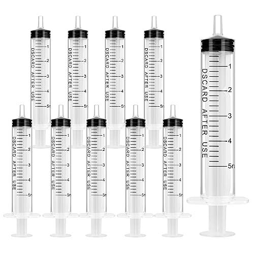 OFFCUP Siringhe di Plastica 5ml (10 Pezzi)