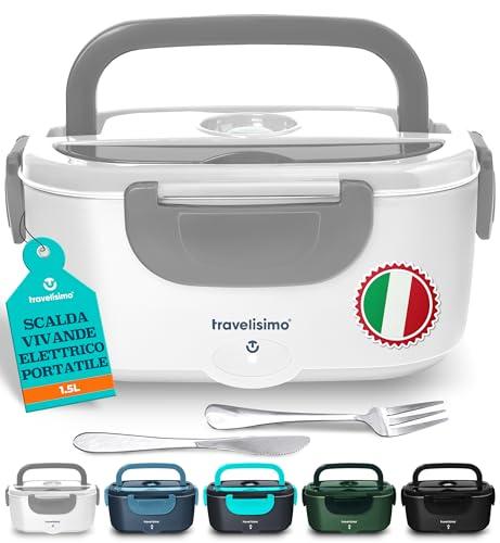 TRAVELISIMO Scaldavivande Elettrico Portatile 80W 1,5L