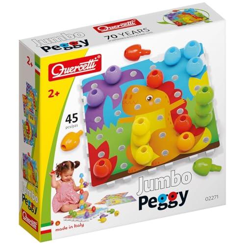 Quercetti Jumbo Peggy Bio - Mosaico per Bambini