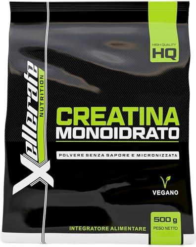 Creatina Monoidrata Micronizzata in Polvere - 500g - Xellerate Nutrition
