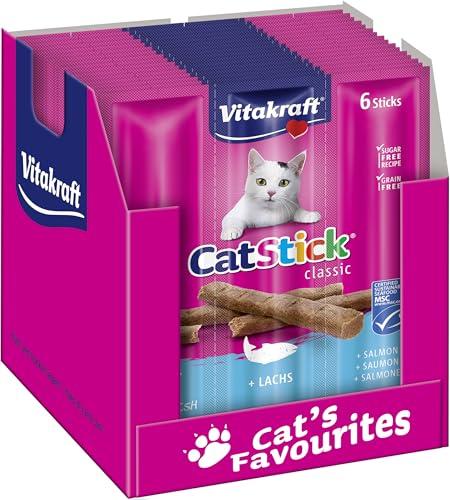 Vitakraft Cat Stick Classic Salmone - Snack per Gatti