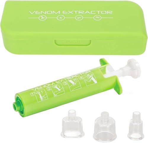 Estrattore di Veleno per Morsi e Punture: Kit di Primo Soccorso Portatile