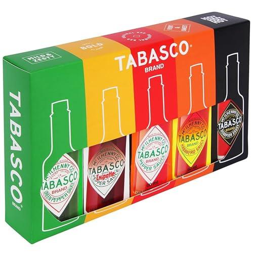 TABASCO Set Regalo: 5 Bottiglie di Salsa Piccante Assortite