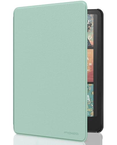 MoKo Custodia Compatibile con Kindle Paperwhite (12a Generazione - 2024) e Kindle Colorsoft Signature Edition 2024, Verde Agave