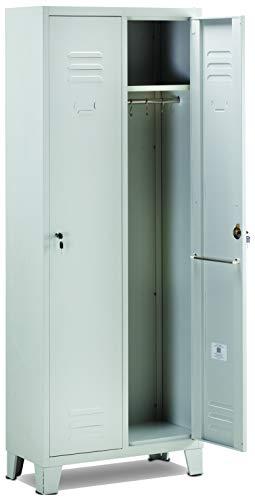 Armadietto Spogliatoio in Acciaio Garden Friend - 2 Posti