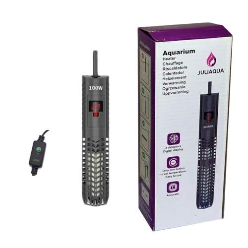 JULIAQUA Riscaldatore per Acquario 100W con Display Digitale