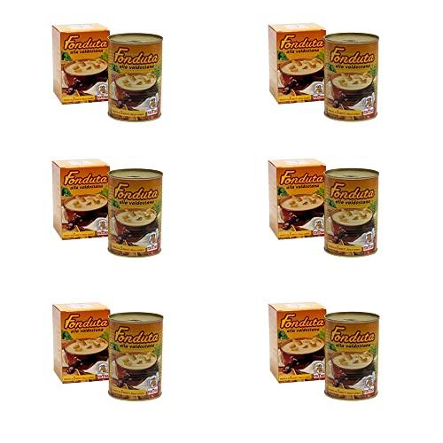Fonduta di Fontina DOP Valle d'Aosta - 6 Lattine da 400gr