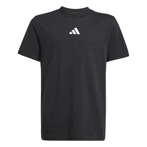 adidas Essentials T-Shirt Bambino/Unisex - Nero/Bianco (15-16 Anni)
