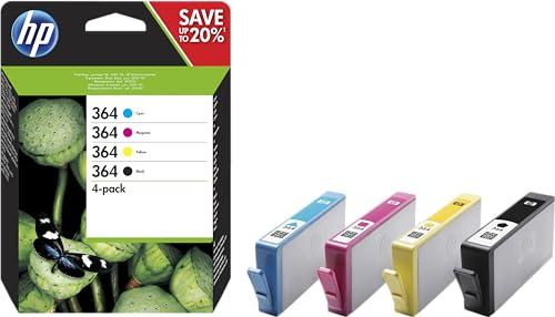 HP 364 Multipack Originale (N9J73AE) - Nero, Ciano, Magenta, Giallo