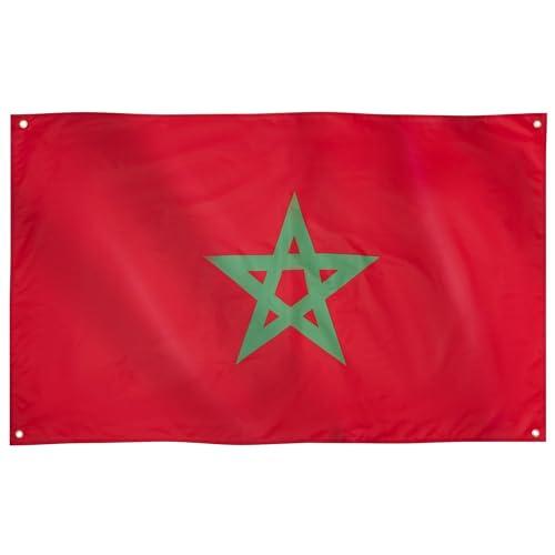 Runesol Bandiera Marocco 91x152cm con 4 Occhielli