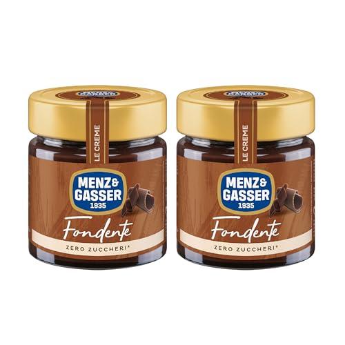 Menz&Gasser Crema Spalmabile Cioccolato Fondente Zero Zuccheri (2x200g)