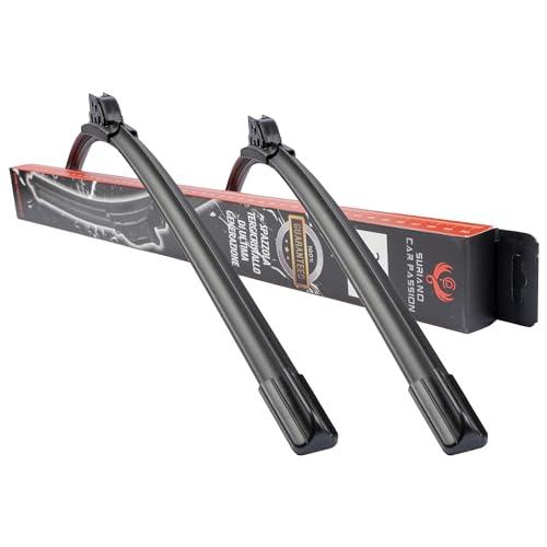 Coppia Spazzole Tergicristallo Aero Flat per Lancia Musa (dal 2006)