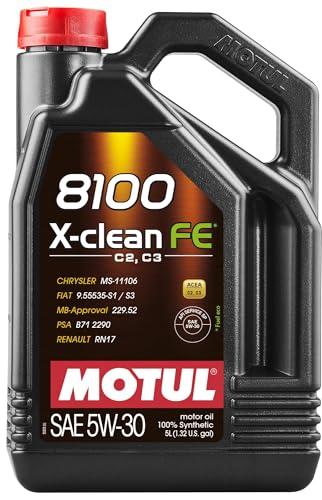 Motul 8100 X-Clean FE 5W-30 - 5 Litri