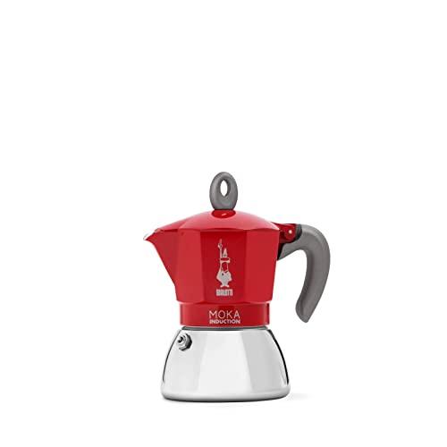 Bialetti Moka Induction 6 Tazze Rossa
