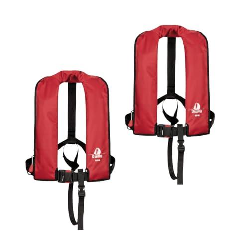 Set di 2 Giubbotti di Salvataggio Automatici 165N - Massima Sicurezza in Mare