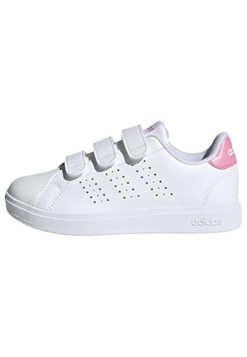 Adidas Advantage Base 2.0 Scarpe Bambino/Ragazzo - Bianco/Rosa/Nero