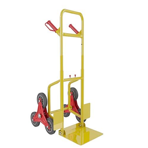 Carrello Montascale Pieghevole 200 Kg - Giallo