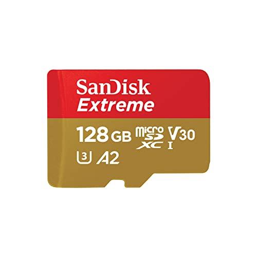 SanDisk Extreme 128GB microSDXC + adattatore SD + RescuePro Deluxe