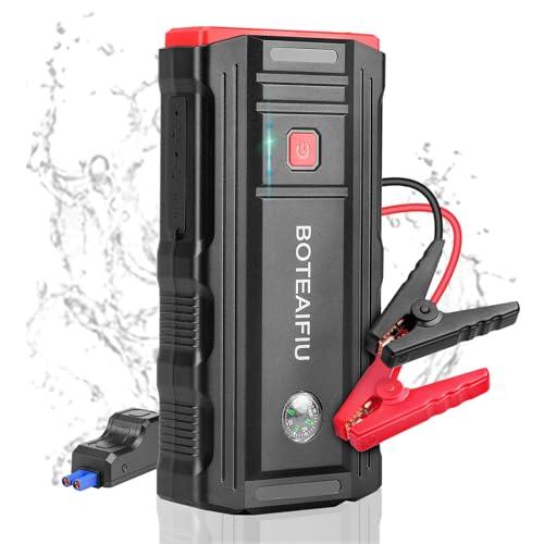Avviatore Batteria Auto 3000A con Powerbank e Funzioni di Emergenza