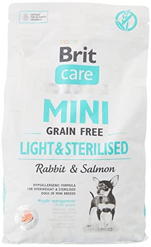 Brit Care Mini Grain Free Light & Sterilised Coniglio e Salmone - 2 kg