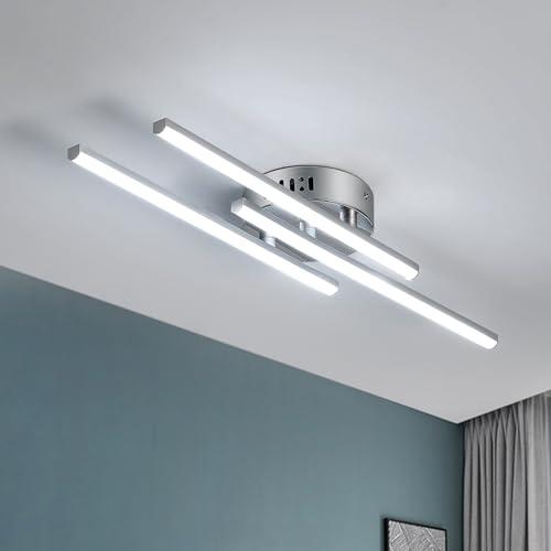 Comely Plafoniera LED Soffitto 18W 3 Luci Bianco Freddo