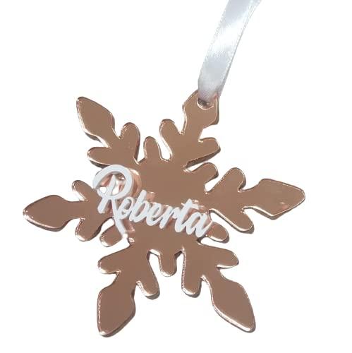 Stella di Natale Personalizzata in Plexiglass - Un Tocco Unico per il Tuo Albero