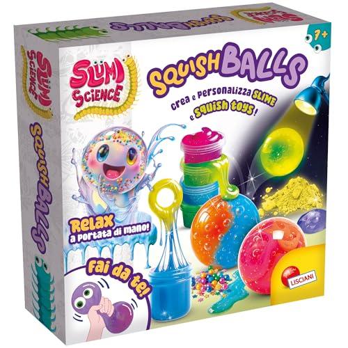 Lisciani Giochi SLUMI Squish Ball: Crea la Tua Pallina Antistress Personalizzata
