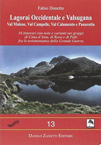 Lagorai occidentale e Valsugana. Guida escursionistica