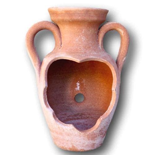 Anfora Vaso in Terracotta Artigianale - Made in Italy