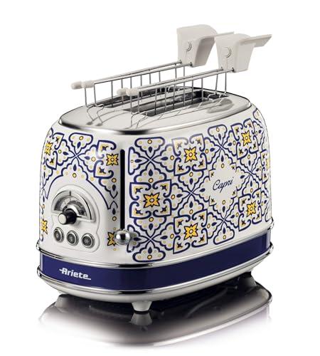 Ariete 155 Tostapane Capri Bianco e Blu