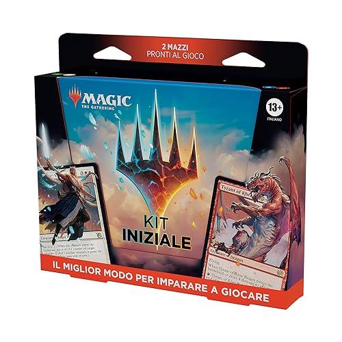 Kit Iniziale di Magic: The Gathering 2023 - Impara a giocare con 2 mazzi pronti per essere usati + 2 codici per giocare online (gioco di carte fantasy a 2 giocatori)