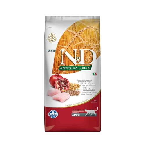 Farmina N&D Ancestral Grain Feline Adult - Chicken & Pomegranate 5kg
